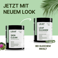 LEAF CLEANSE | Spirulina, Chlorella, Mariendistelextrakt & MSM