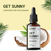 GET SUNNY | MCT-Öl, Vitamin K2 und Vitamin D3