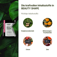 BEAUTY SHAPE | Glucomannan, Chrom, Bitterorangen, Zink