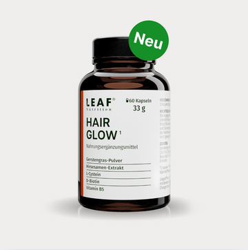 HAIR GLOW | Gerstengras, Hirsesamen, L-Cystein und D-Biotin