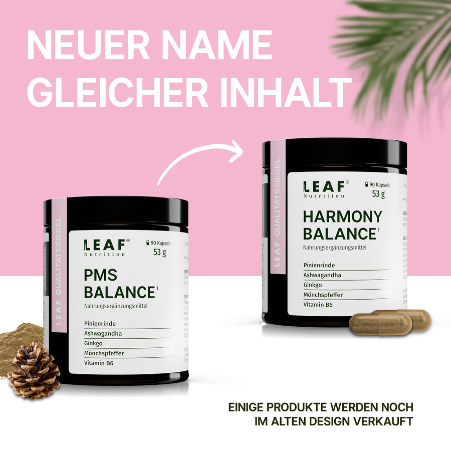HARMONY BALANCE | Pinienrinde, Ashwagandha, Gingko, Vitamin B6