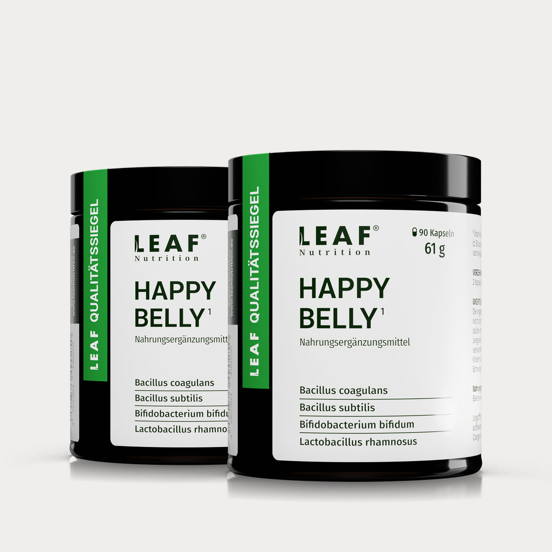HAPPY BELLY | Bakterienstämme, Akazienfasern, Calcium & Zink